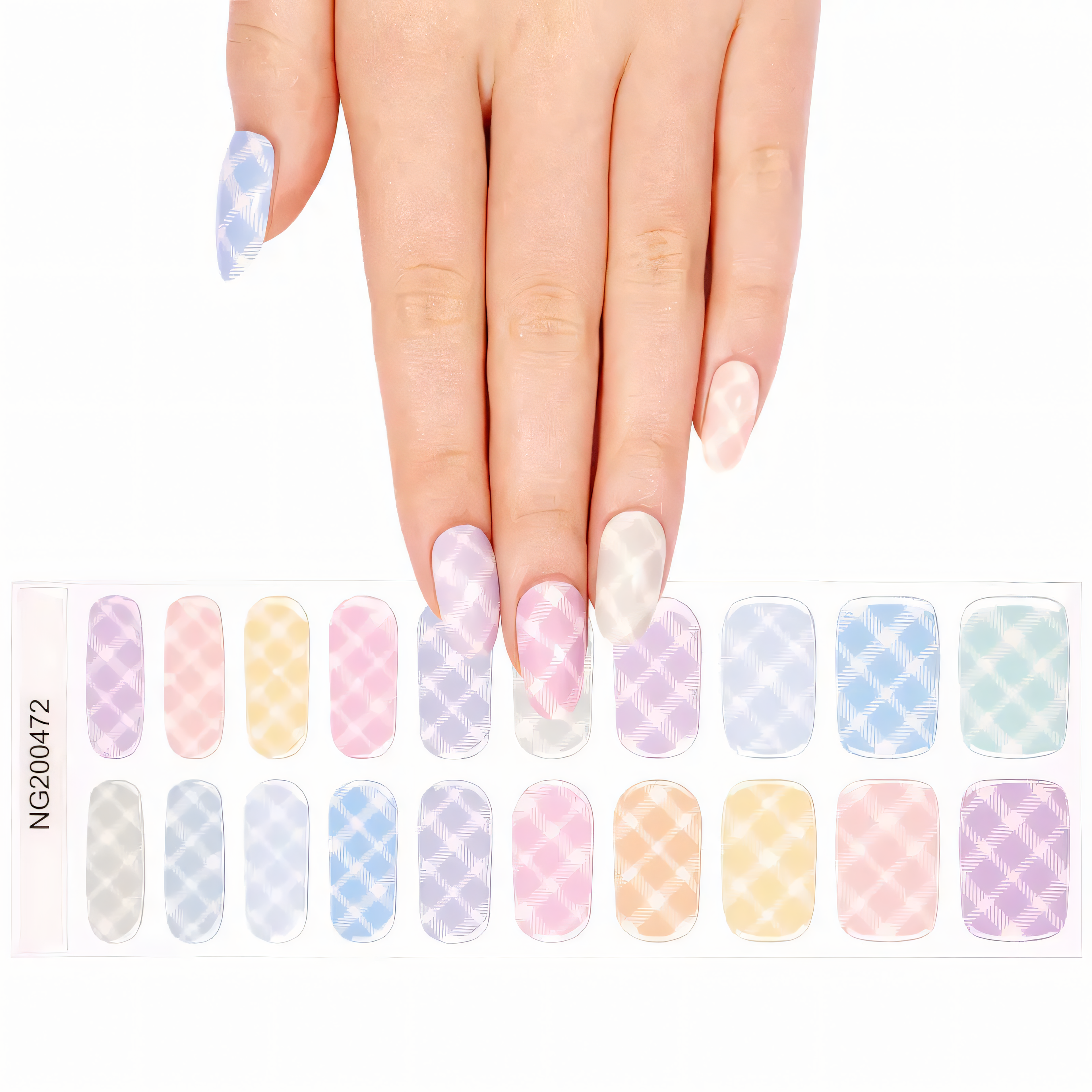 Pastel Grid Design